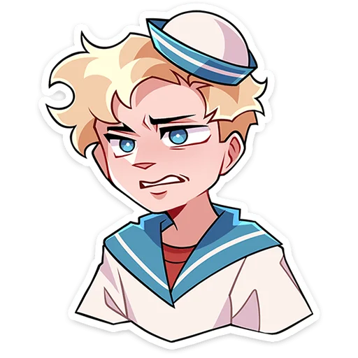 😡 Стикер «Матрос Владик» для Telegram