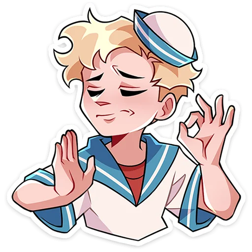 👌 Стикер «Матрос Владик» для Telegram