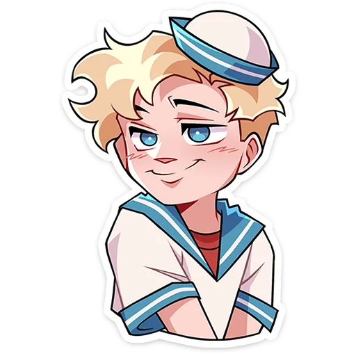 😏 Стикер «Матрос Владик» для Telegram