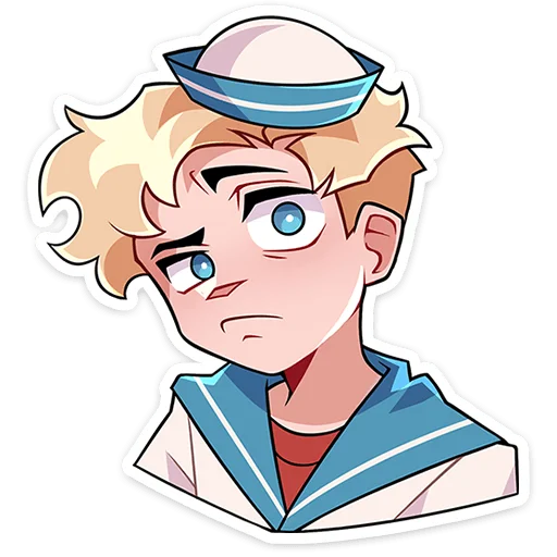 🫤 Стикер «Матрос Владик» для Telegram