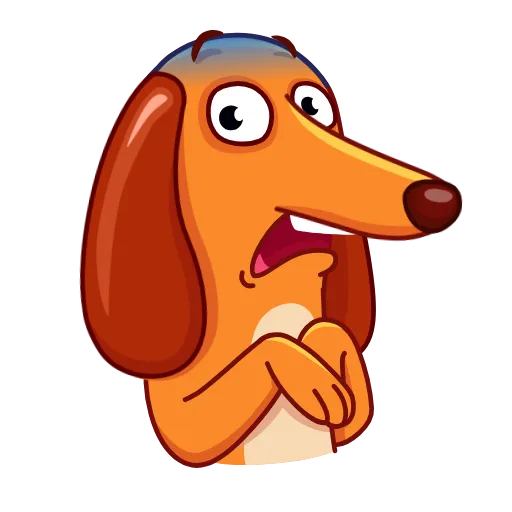 Стикер 4 Salchicha Dog
