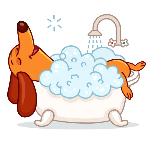 Стикер 14 Salchicha Dog