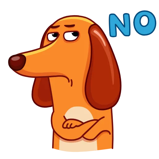 Стикер 11 Salchicha Dog