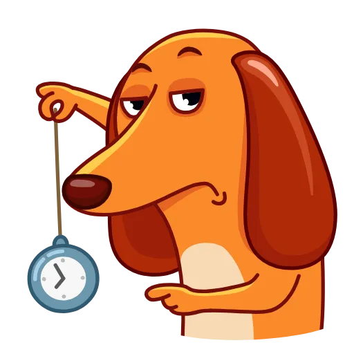 Стикер 8 Salchicha Dog