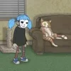 Стикер 38 Набор эмоджи по игре «Sally Face»