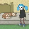 Стикер 57 Набор эмоджи по игре «Sally Face»