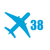 Стикер 38 Airplane Series