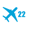 Стикер 22 Airplane Series
