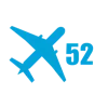 Стикер 52 Airplane Series