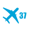 Стикер 37 Airplane Series