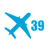 Стикер 39 Airplane Series