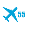 Стикер 55 Airplane Series