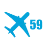 Стикер 59 Airplane Series