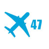 Стикер 47 Airplane Series