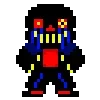 Стикер 4 Undertale Au Characters