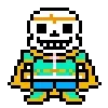 Стикер 17 Undertale Au Characters