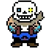 Стикер 3 Undertale Au Characters