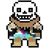 Стикер 5 Undertale Au Characters