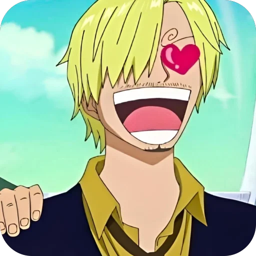 🫥 Стикер «Sanji and Zorо» для Telegram
