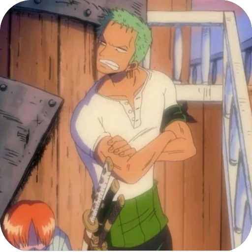 🫥 Стикер «Sanji and Zorо» для Telegram