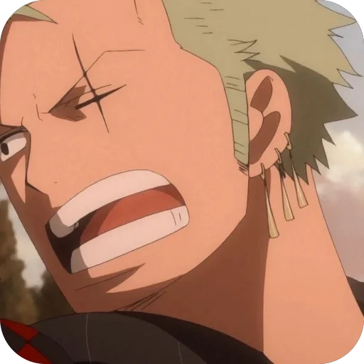 🫥 Стикер «Sanji and Zorо» для Telegram