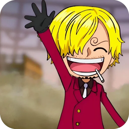 🫥 Стикер «Sanji and Zorо» для Telegram