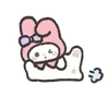 Стикер 56 Sanrio - стикосики с персонажами my melody и др.