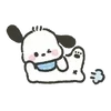 Стикер 59 Sanrio - стикосики с персонажами my melody и др.