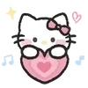 Стикер 42 Sanrio - стикосики с персонажами my melody и др.