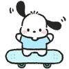 Стикер 53 Sanrio - стикосики с персонажами my melody и др.