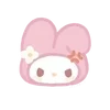 Стикер 16 Sanrio - стикосики с персонажами my melody и др.