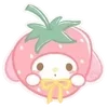 Стикер 38 Sanrio - стикосики с персонажами my melody и др.
