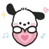Стикер 47 Sanrio - стикосики с персонажами my melody и др.