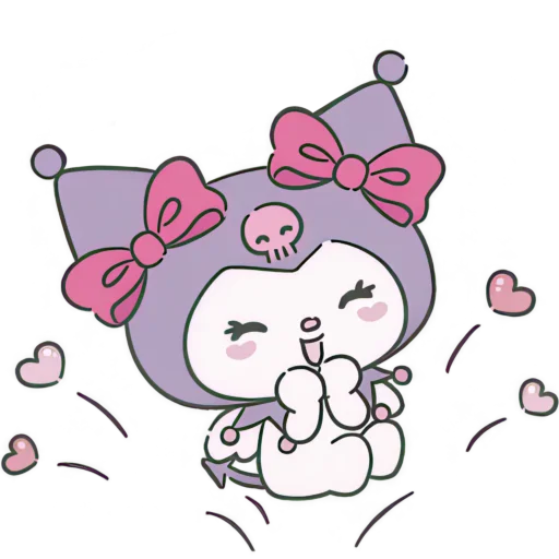 🥰 Стикер «Персонажи Санрио» для Telegram