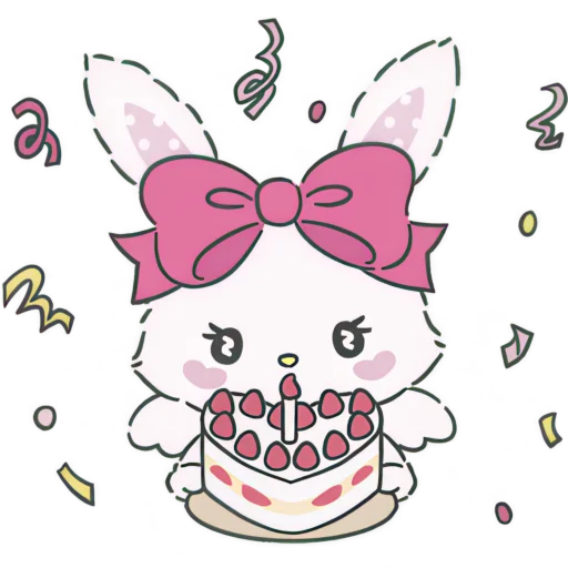 🎂 Стикер «Персонажи Санрио» для Telegram