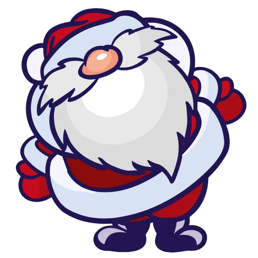 Обложка набора Santa Claus - новогодний пак