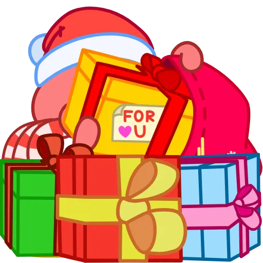 Стикер 14 Santas Crab