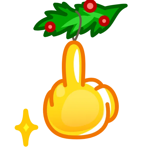 Стикер 36 Santa Emoji