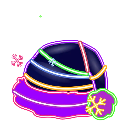 Стикер 15 Santa Hat