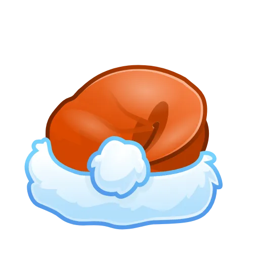 Стикер 53 Santa Hat