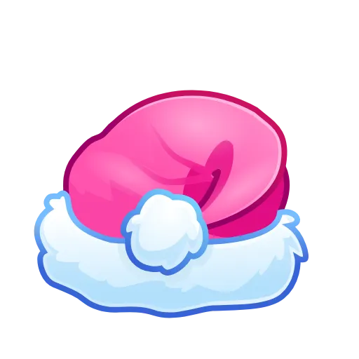 Стикер 28 Santa Hat