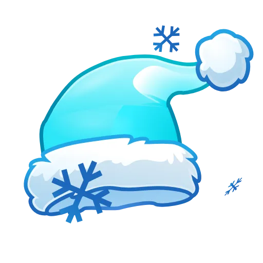 Стикер 22 Santa Hat