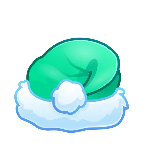 Стикер 26 Santa Hat