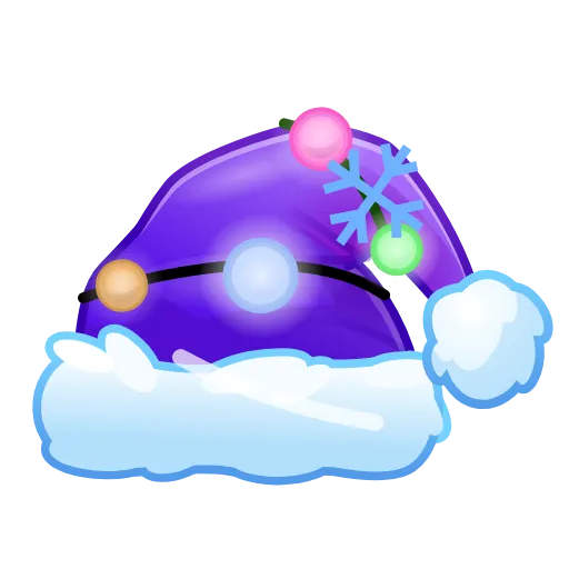 Стикер 11 Santa Hat
