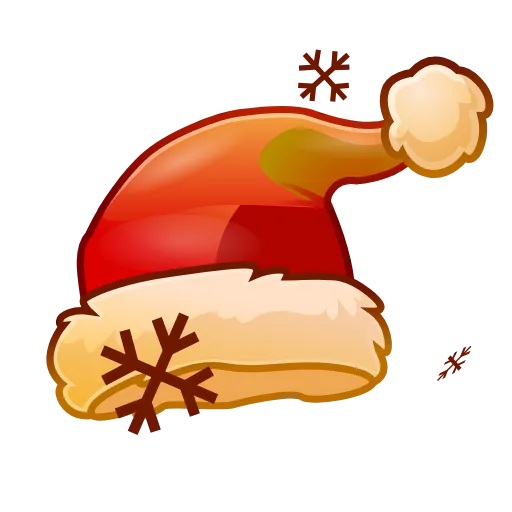 Стикер 41 Santa Hat