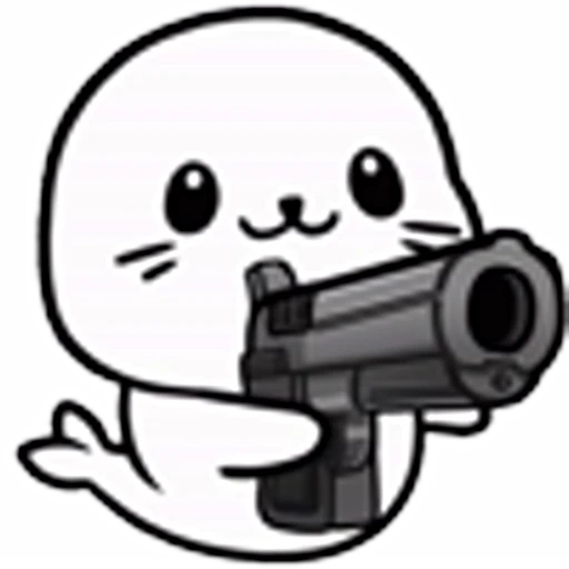 🔫 Эмодзи «Sappy Seals» для Telegram