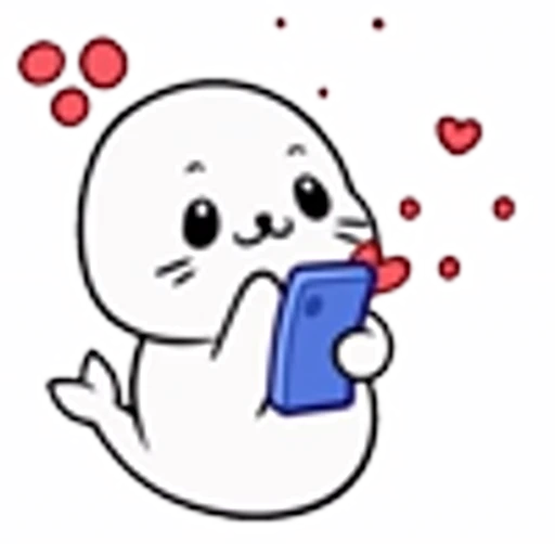 💕 Эмодзи «Sappy Seals» для Telegram