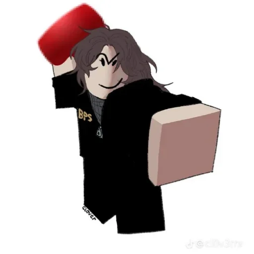 😝 Стикер «Sarah Heathcliff» для Telegram