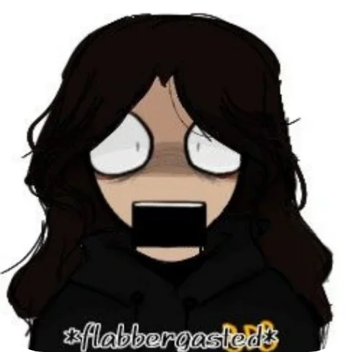 😨 Стикер «Sarah Heathcliff» для Telegram