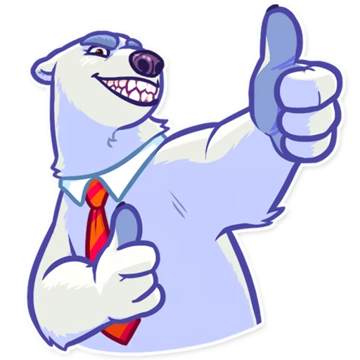 Стикер 3 Polar Bear